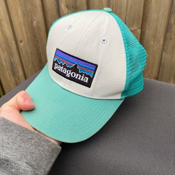 Patagonia P-6 Trucker Hat Blue - Picture 5 of 10